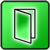 Icon von grünen Karten