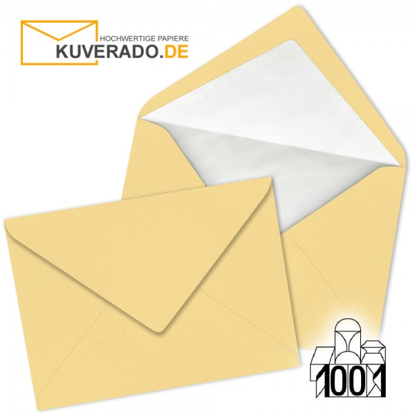 Artoz 1001 Briefumschläge honiggelb DIN C5