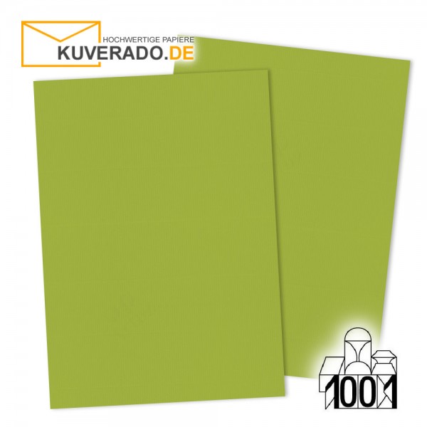 Artoz 1001 Einlegekarten bamboo-green DIN A7