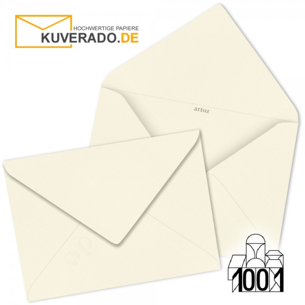 Artoz 1001 Briefumschläge ivory-beige 135x191 mm