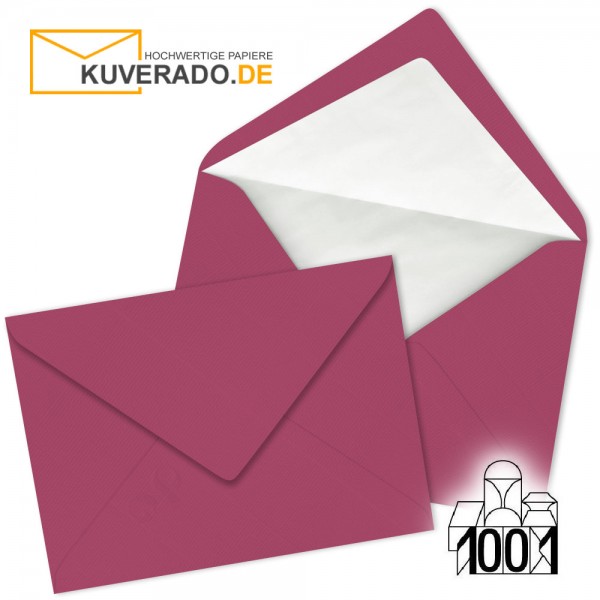 Artoz Briefumschläge purpur-rot DIN C6