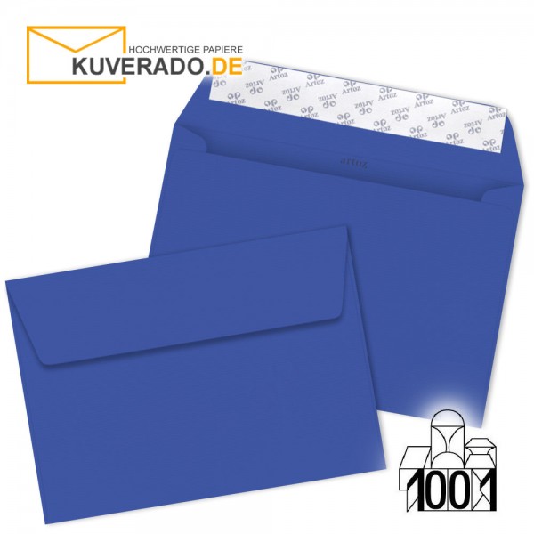 Artoz 1001 Briefumschläge majestic-blue DIN C6