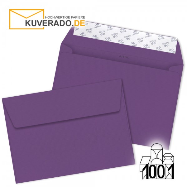 Artoz Briefumschläge violett DIN C5