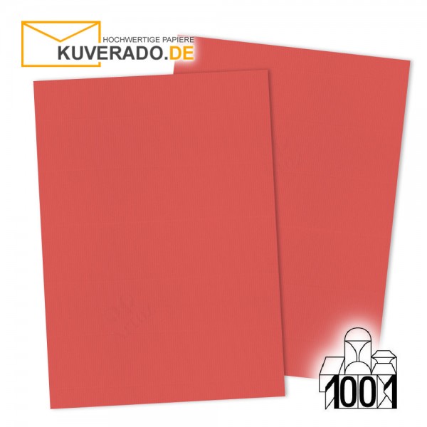 Artoz Briefpapier wassermelonen-rot DIN A4 mit Wasserzeichen