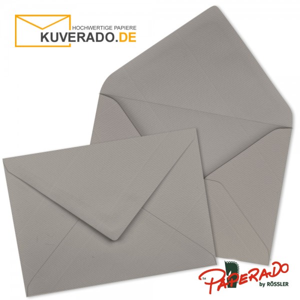 Paperado Briefumschläge in taupe-grau 225x315 mm