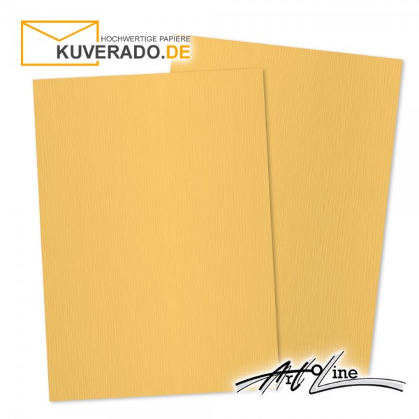 Artoz Artoline Briefpapier/Tonkarton in sandgold-orange DIN A4
