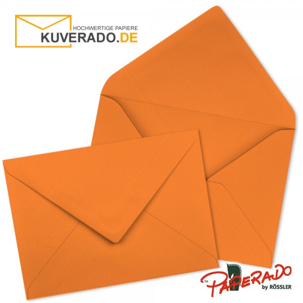 Paperado Briefumschläge in orange 225x315 mm