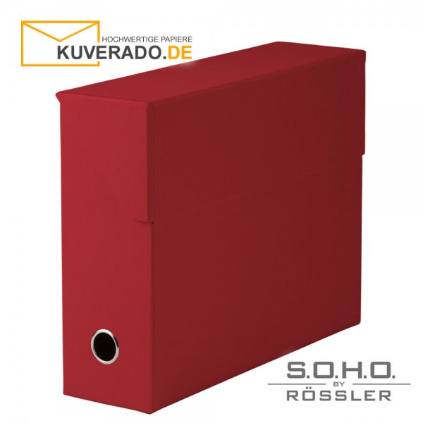 S.O.H.O. Archivbox in der Farbe "rot"