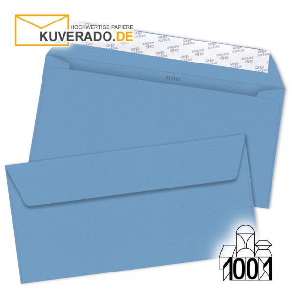 Artoz 1001 Briefumschläge marienblau DIN lang