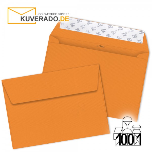 Artoz Briefumschläge orange DIN C6