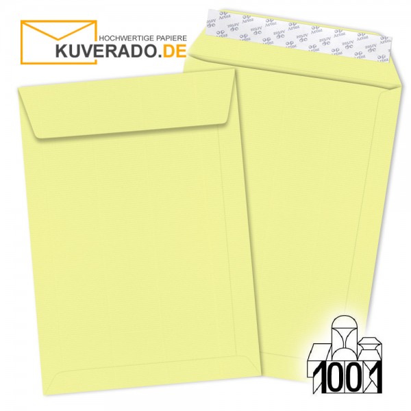 Artoz 1001 Versandtaschen citro-gelb DIN C4