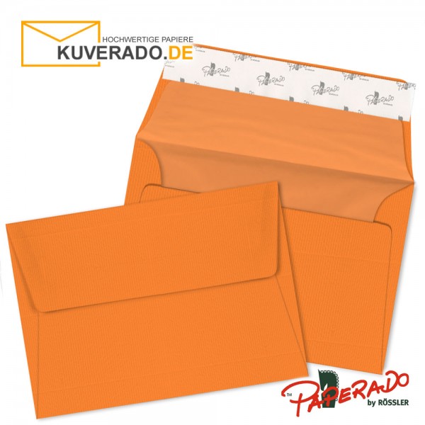 Paperado Briefumschläge orange DIN B6