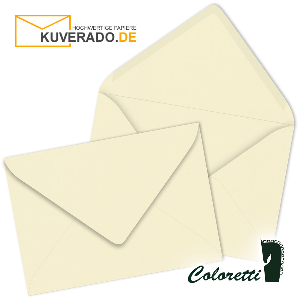 Briefumschläge DIN-C6 Beige Briefumschlag Kuvert Briefkuvert Umschlag 