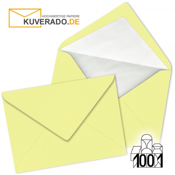 Artoz 1001 Briefumschläge citro-gelb DIN C5