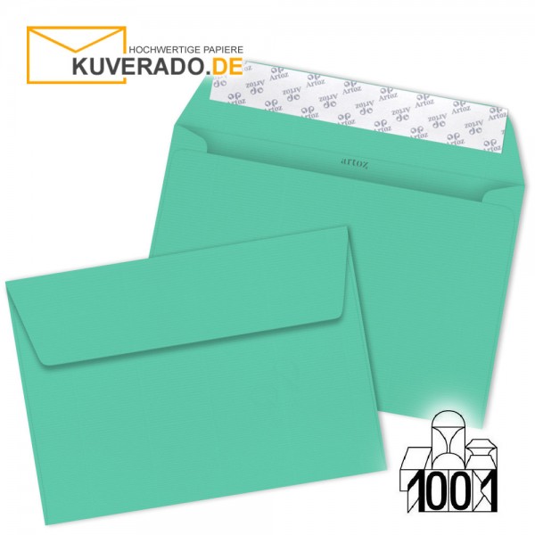 Artoz 1001 Briefumschläge smaragdgrün DIN C6