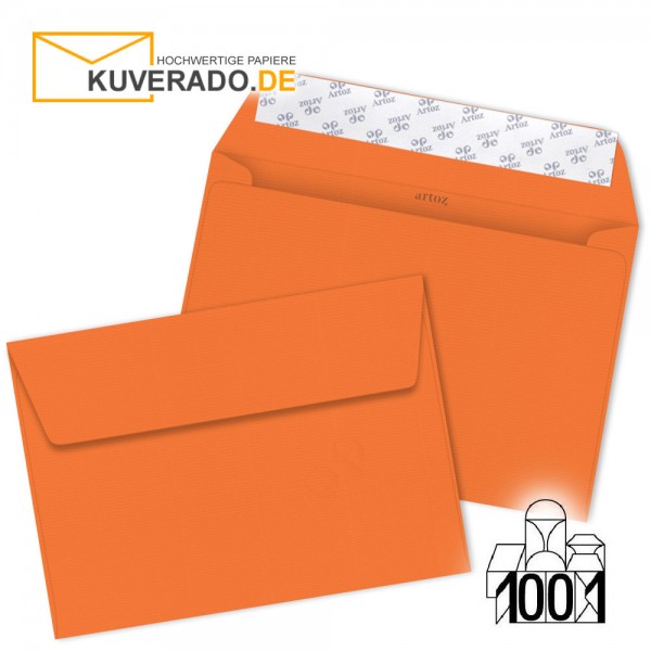 Artoz Briefumschläge mandarin-orange DIN C5
