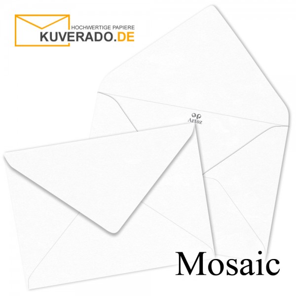 Artoz Mosaic weiße Briefumschläge DIN B6