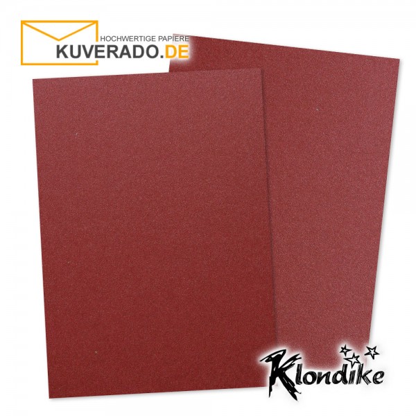 Artoz Klondike Briefpapier in rubin-rot-metallic DIN A4