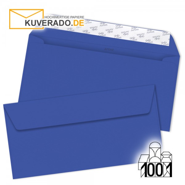 Artoz 1001 Briefumschläge majestic-blue DIN lang