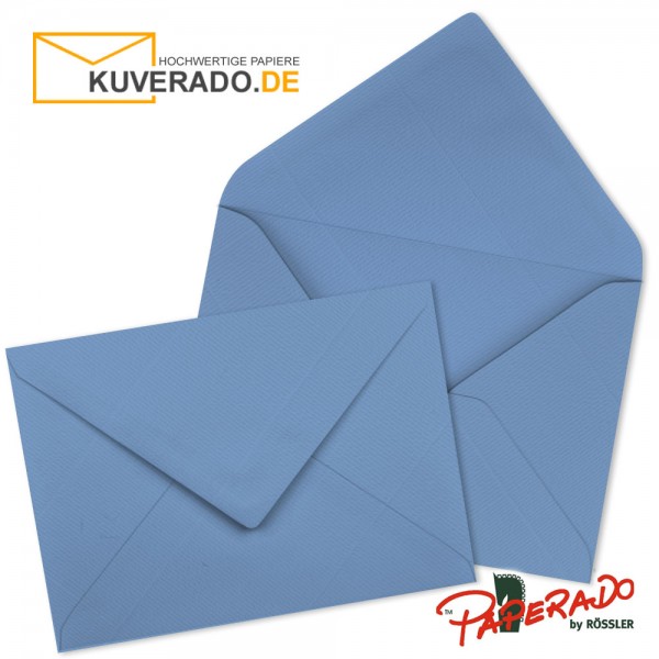 Paperado Briefumschläge in blau 225x315 mm