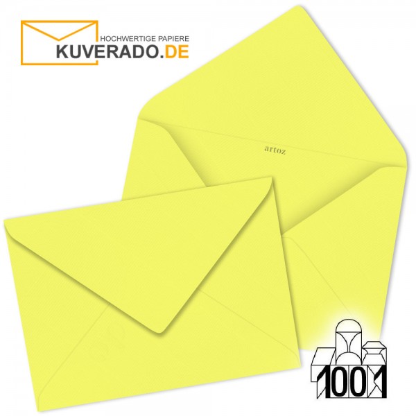 Artoz 1001 Briefumschläge gelb DIN B6