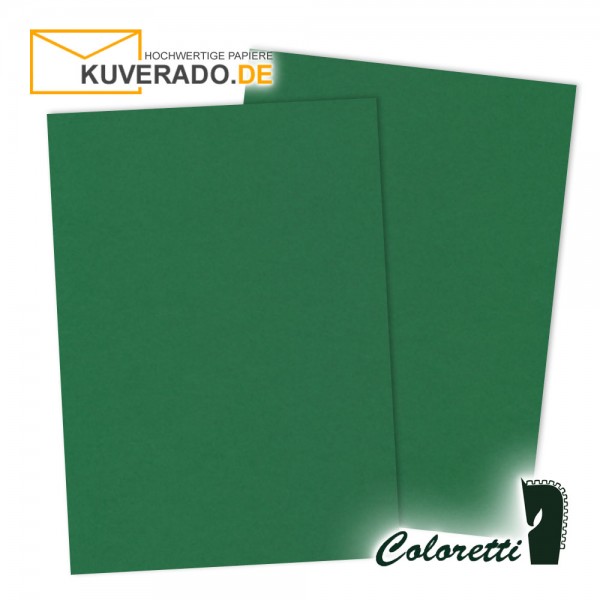 Grünes Briefpapier in forest 80 g/qm von Coloretti