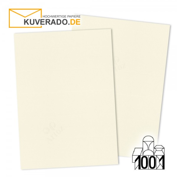 Artoz 1001 Briefpapier ivory-beige DIN A4 mit Wasserzeichen