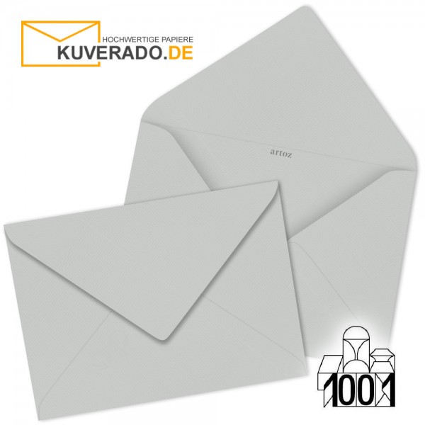 Artoz 1001 Briefumschläge lichtgrau DIN B6