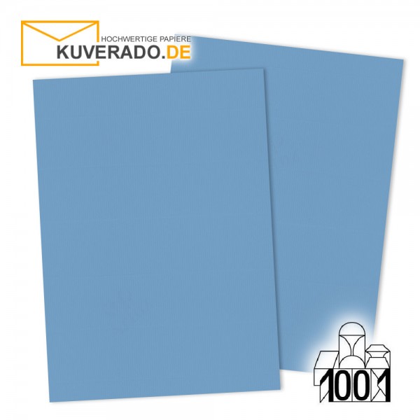 Artoz 1001 Briefkarton marienblau DIN A4 mit Wasserzeichen
