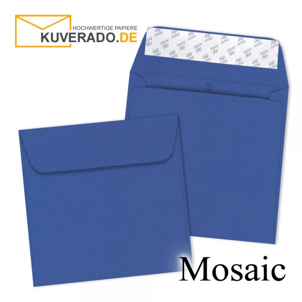 Artoz Mosaic marineblau Briefumschläge quadratisch