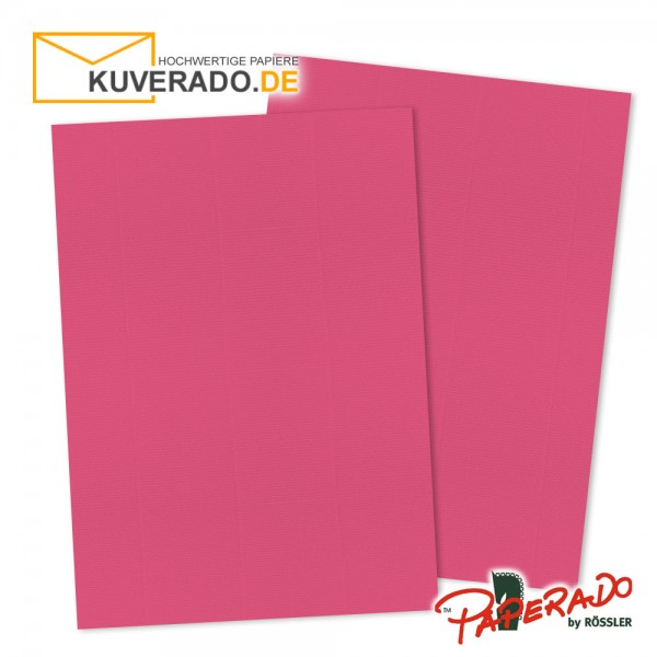 Paperado Briefkarton in fuchsia rosa DIN A4 220 g/qm