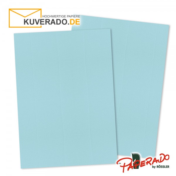 Paperado Briefpapier in aquablau DIN A4 160 g/qm