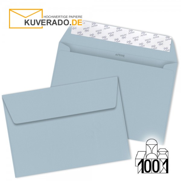 Artoz 1001 Briefumschläge pastellblau DIN C5