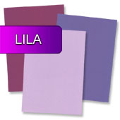 lila Briefpapier