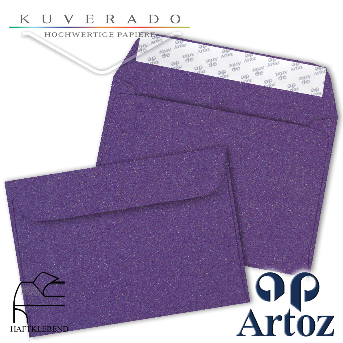 50 Artoz Papier Klondike Kuverts DIN C6 120g Farben Briefumschläge 