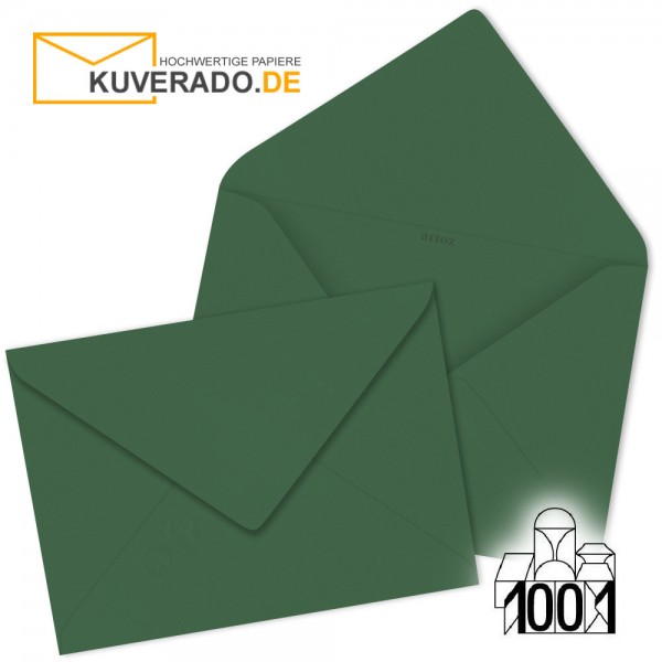 Artoz 1001 Briefumschläge racing-green 135x191 mm