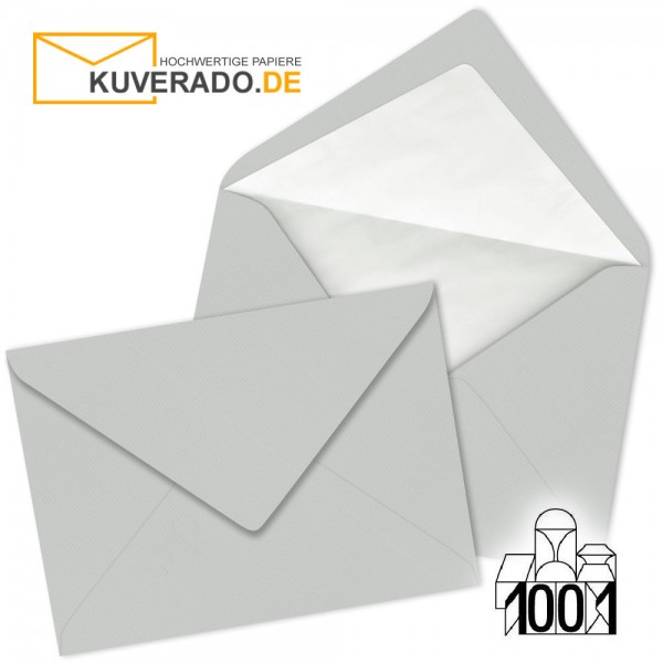 Artoz 1001 Briefumschläge lichtgrau DIN C6
