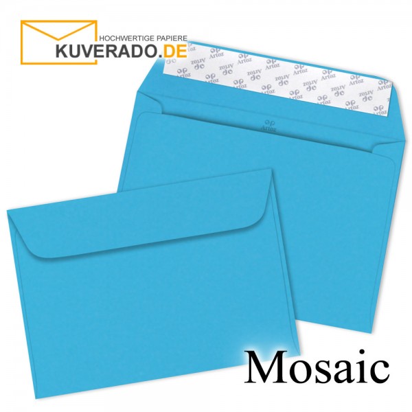 Artoz Mosaic blau Briefumschläge DIN C5