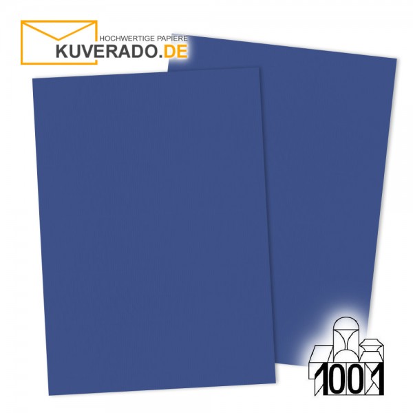 Artoz 1001 Briefpapier royalblau -beige DIN A4 mit Wasserzeichen