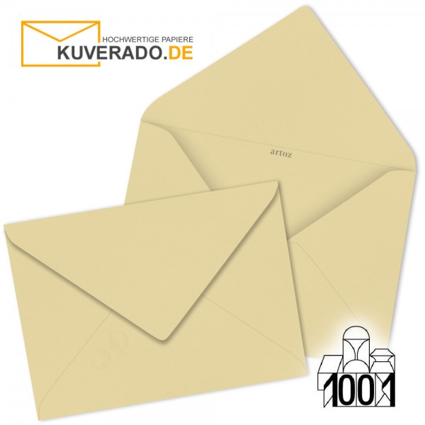 Artoz 1001 Briefumschläge baileys-beige 75x110 mm