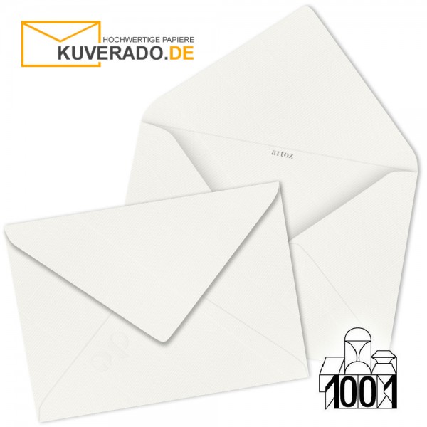 Artoz 1001 Briefumschläge weiß 75x110 mm