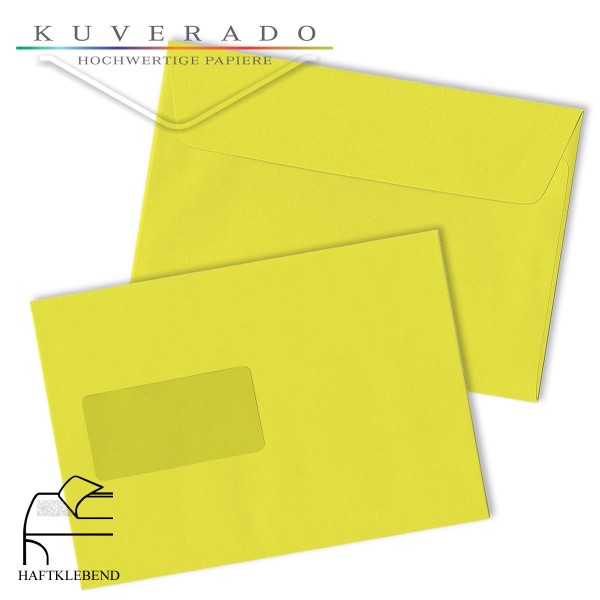 gelbe Briefumschläge DIN C5
