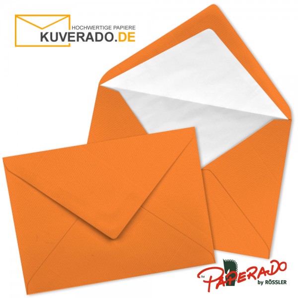 Paperado Briefumschläge in orange DIN B6