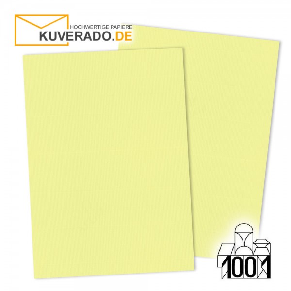 Artoz 1001 Einlegekarten citro-gelb DIN A7