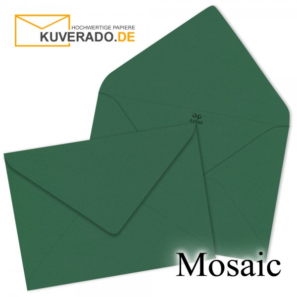 Artoz Mosaic tannengrün Briefumschläge DIN B6