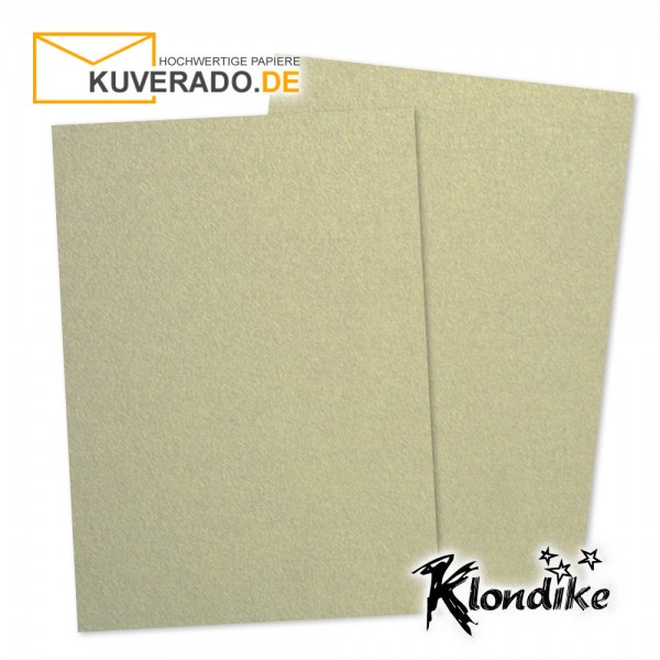 Artoz Klondike Briefpapier in blattgold-metallic DIN A4