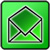 Icon von gruenem Briefumschlag
